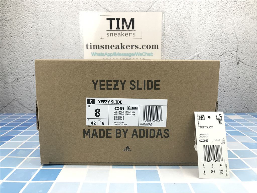 Free Shipping Yeezy Slide Adults Orange GZ0953